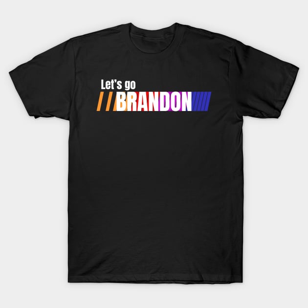 Let's Go Brandon fjb T-Shirt by Maroon55